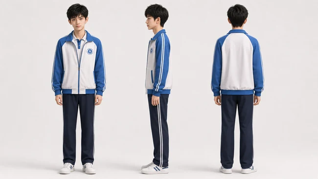 少年角色三视图